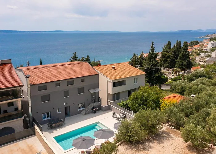 Luxury Lorena - Private Heated Pool - Apartmán Jesenice (Split-Dalmatia)